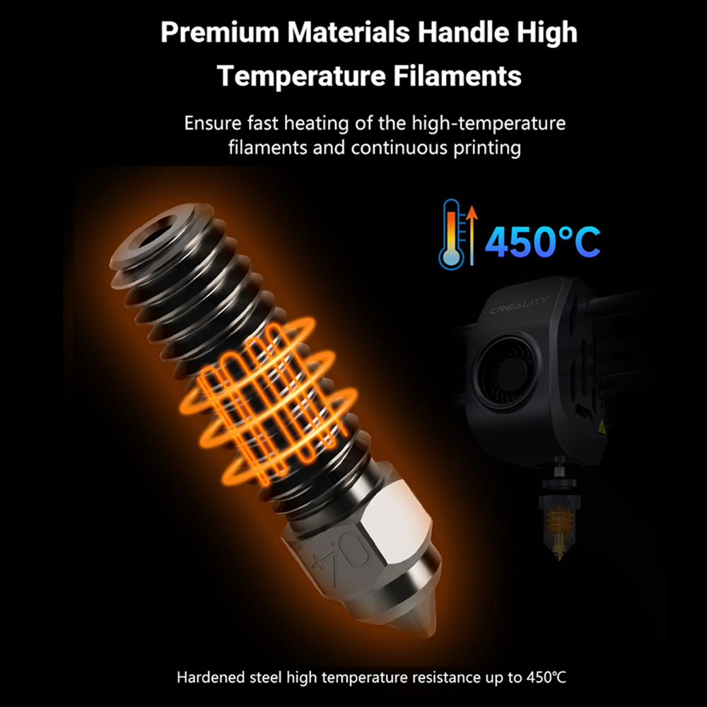 Nozzle For Creality K1 Max End - đánh giá và giá Creality Printer K1