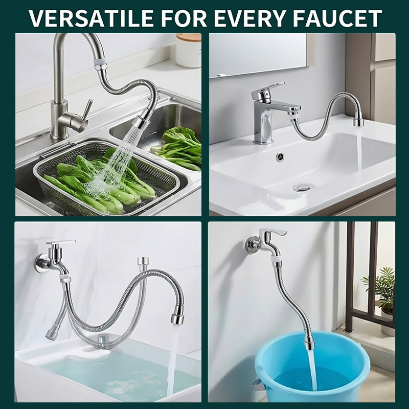 360° Flexible Stainless Steel  - đánh giá và giá Flexible Hose Braided